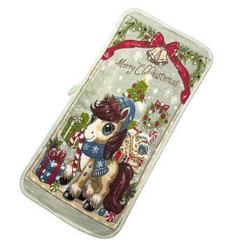 Рушник кухонний з мікрофібри (з петелькою), 25*50 см, арт 019528, 1 шт 019528 фото