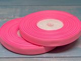 Репсова стрічка 0,9 см, колір- рожевий,5 метрів 01847 фото