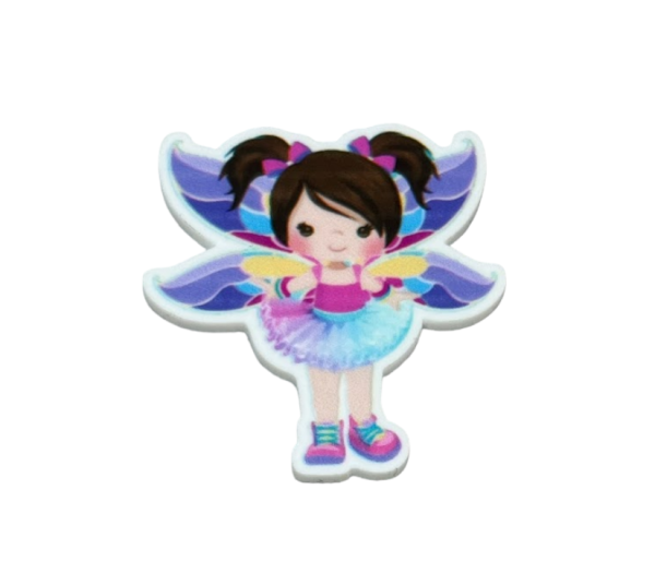 Серединка для бантиков серия- Cute (с крыльями бабочки), пластик 4 см, шт 07884 фото